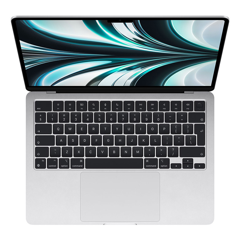 Apple - Portátil Apple MacBook Air 2022 13.6" M2 CPU 8-core GPU 10-core 8GB 512GB Silver