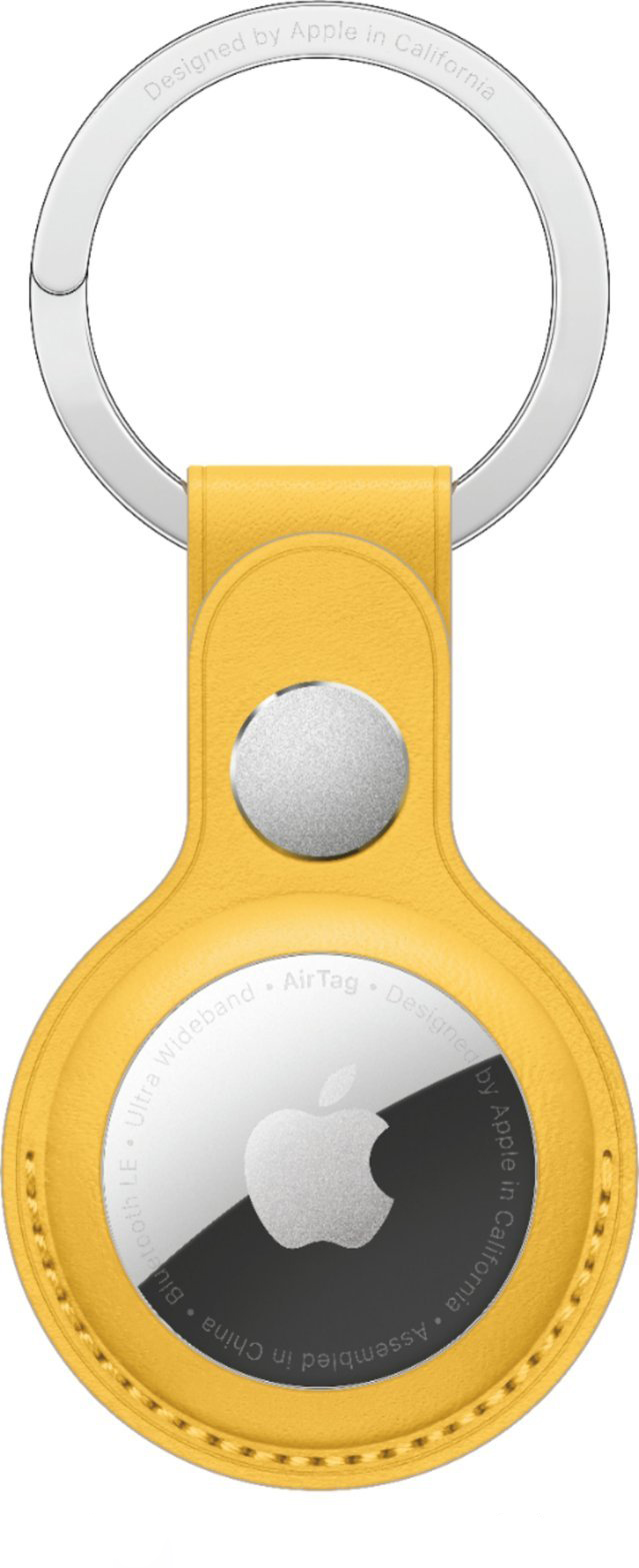 Porta-chaves para Apple AirTag Pele Meyer Lemon