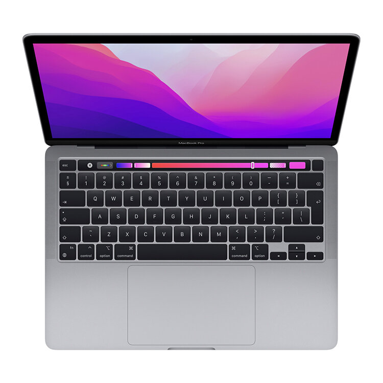 Apple - Portátil Apple MacBook Pro 2022 13.3" M2 CPU 8-core GPU 10-core 8GB 256GB Space Grey