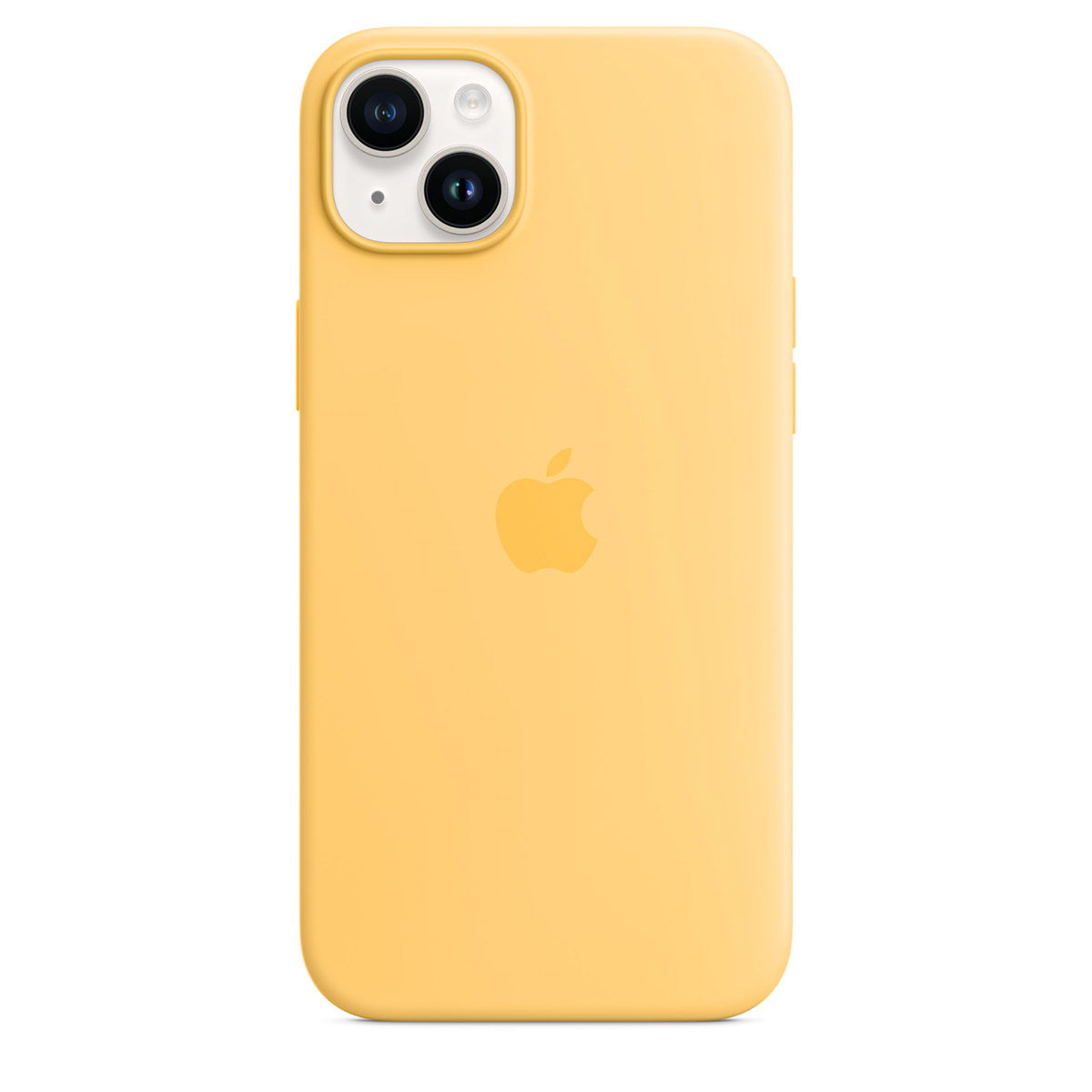 Capa Apple com MagSafe para iPhone 14 Plus Silicone Sunglow