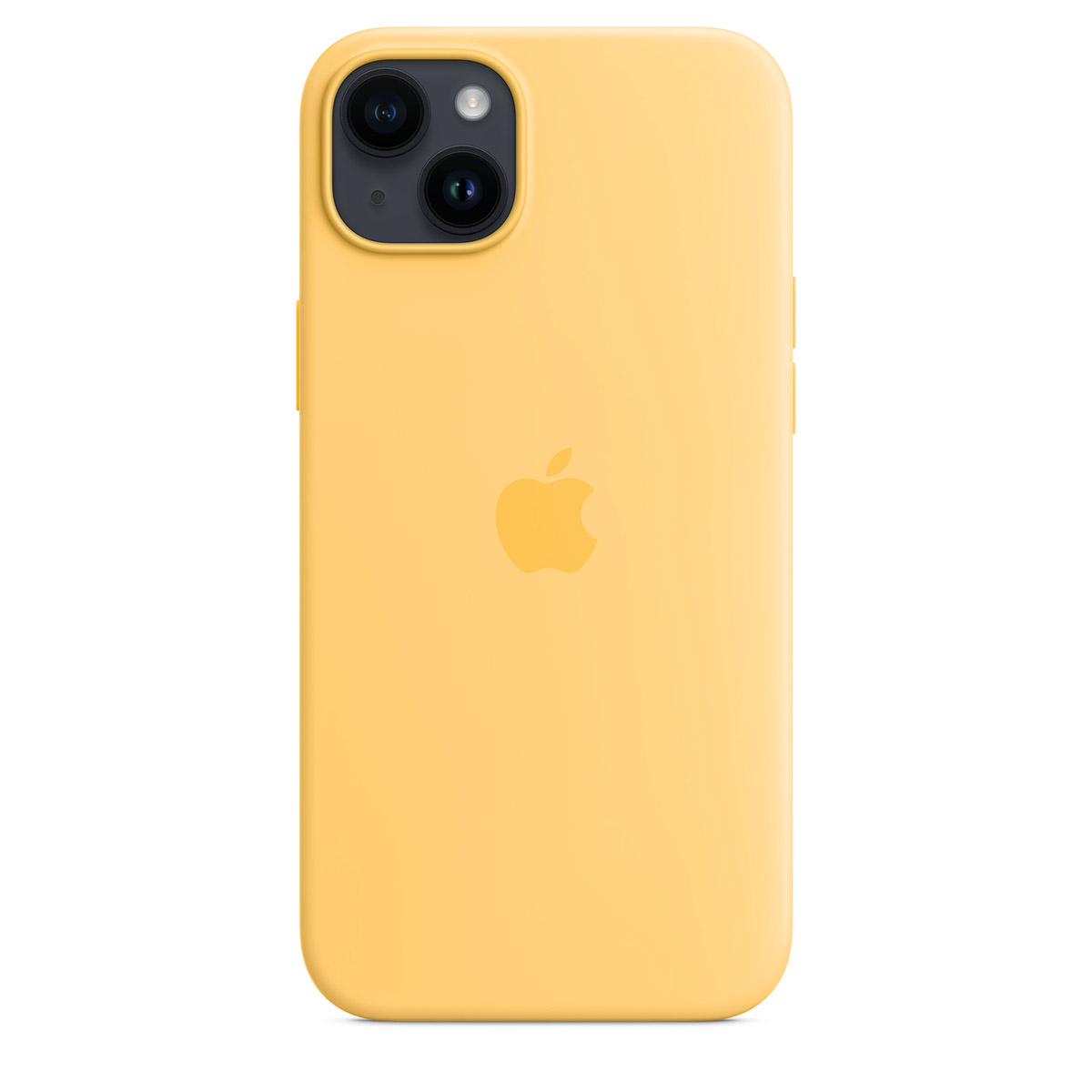 Apple - Capa Apple com MagSafe para iPhone 14 Plus Silicone Sunglow