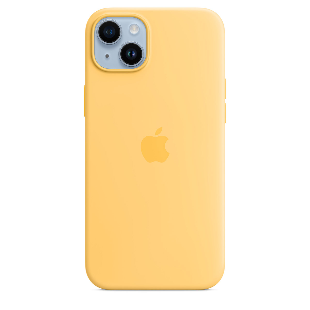 Apple - Capa Apple com MagSafe para iPhone 14 Plus Silicone Sunglow