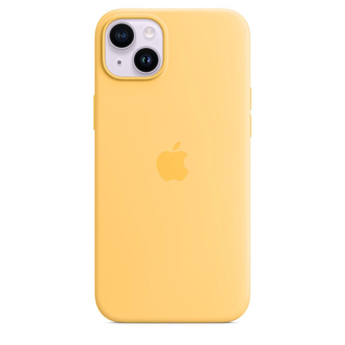 Apple - Capa Apple com MagSafe para iPhone 14 Plus Silicone Sunglow
