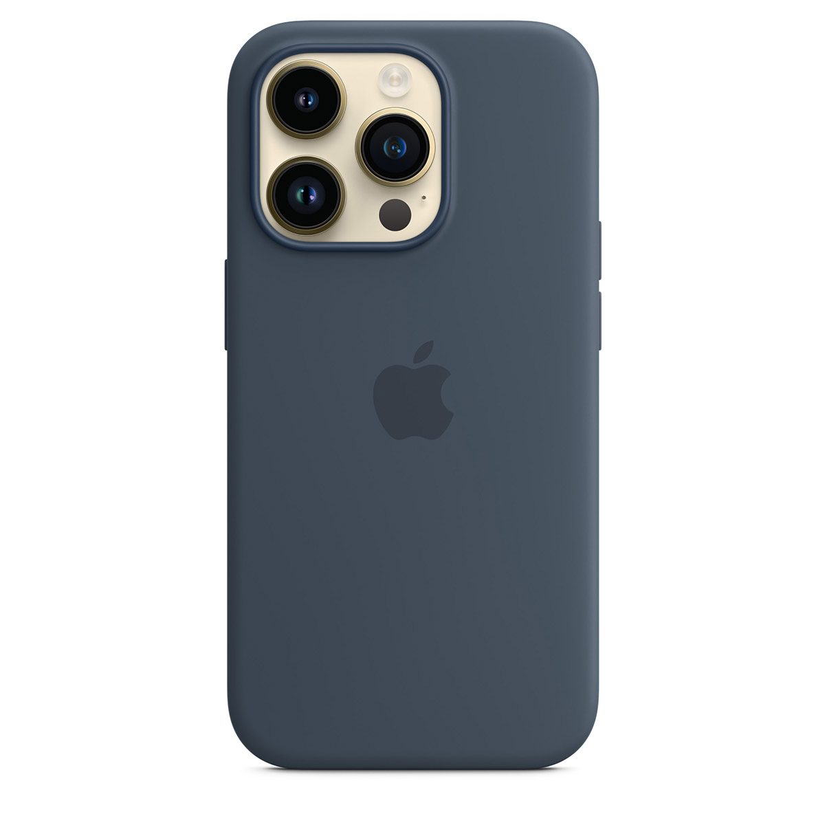 Apple - Capa Apple com MagSafe para iPhone 14 Pro Silicone Storm Blue