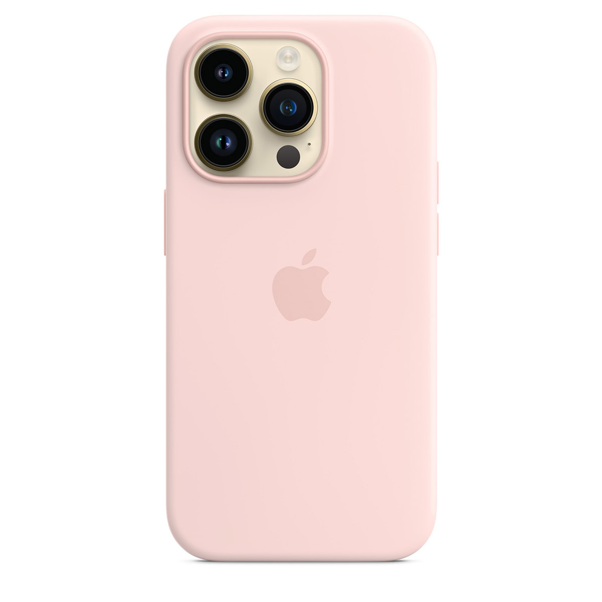 Apple - Capa Apple com MagSafe para iPhone 14 Pro Silicone Chalk Pink