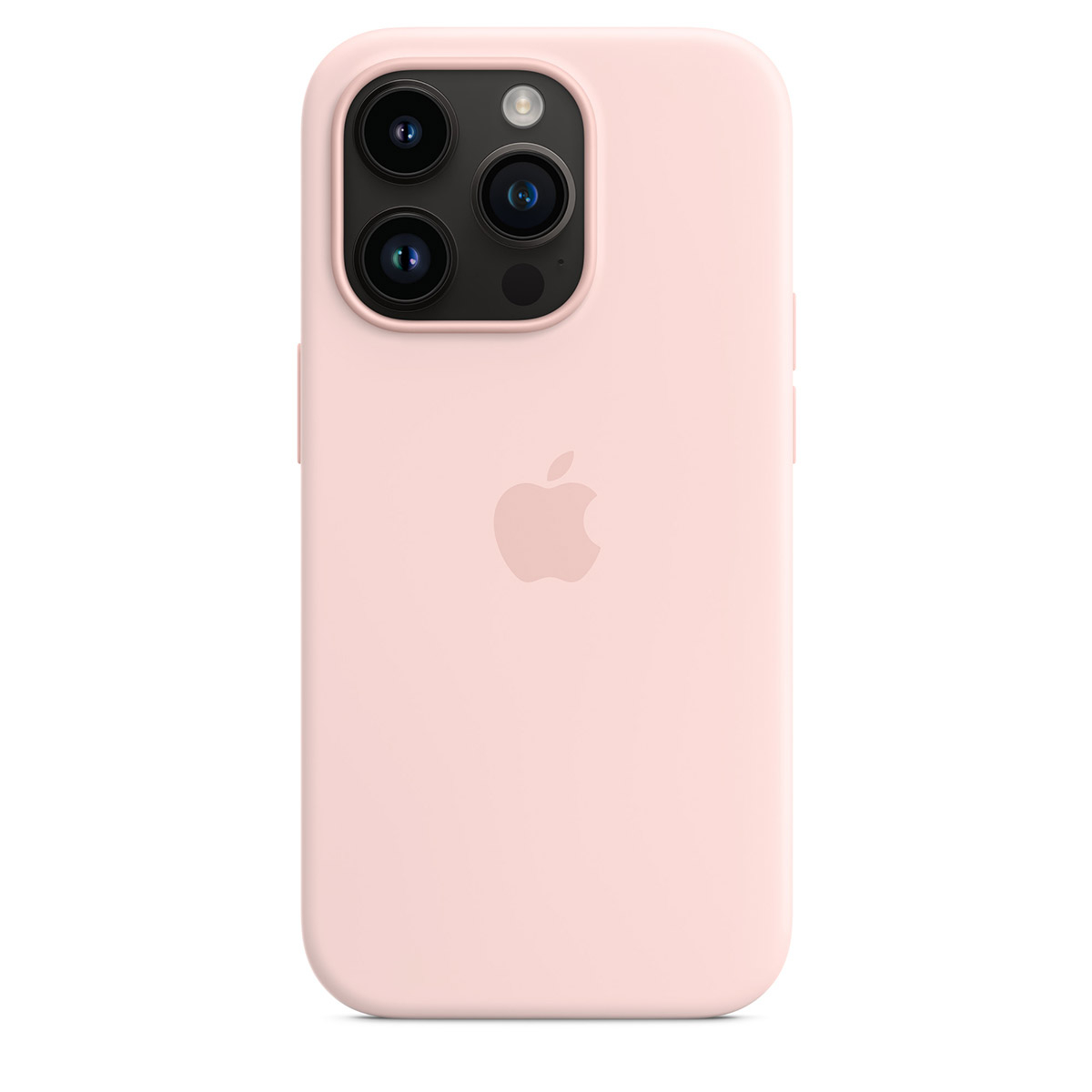 Apple - Capa Apple com MagSafe para iPhone 14 Pro Silicone Chalk Pink
