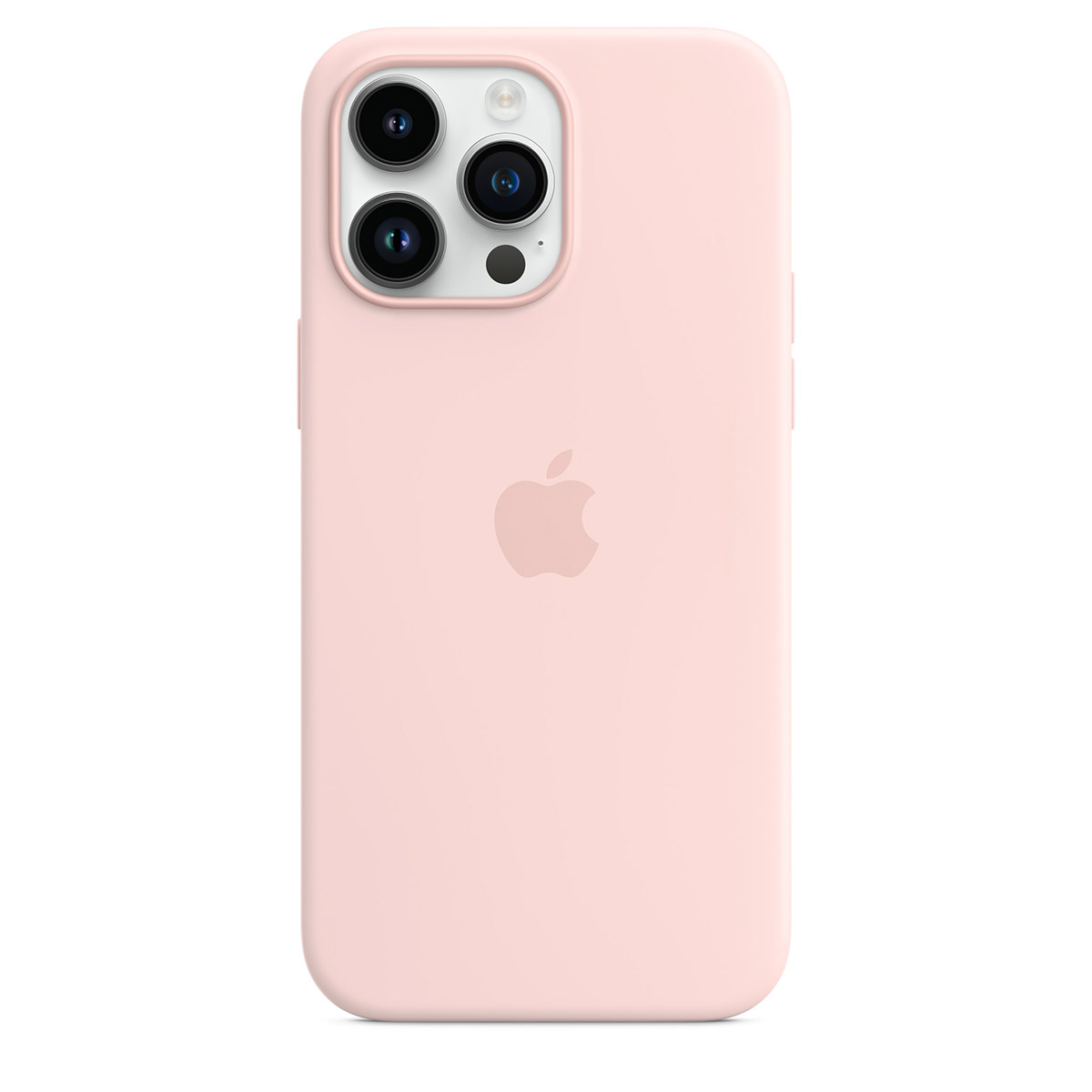 Capa Apple com MagSafe para iPhone 14 Pro Max Silicone Chalk Pink