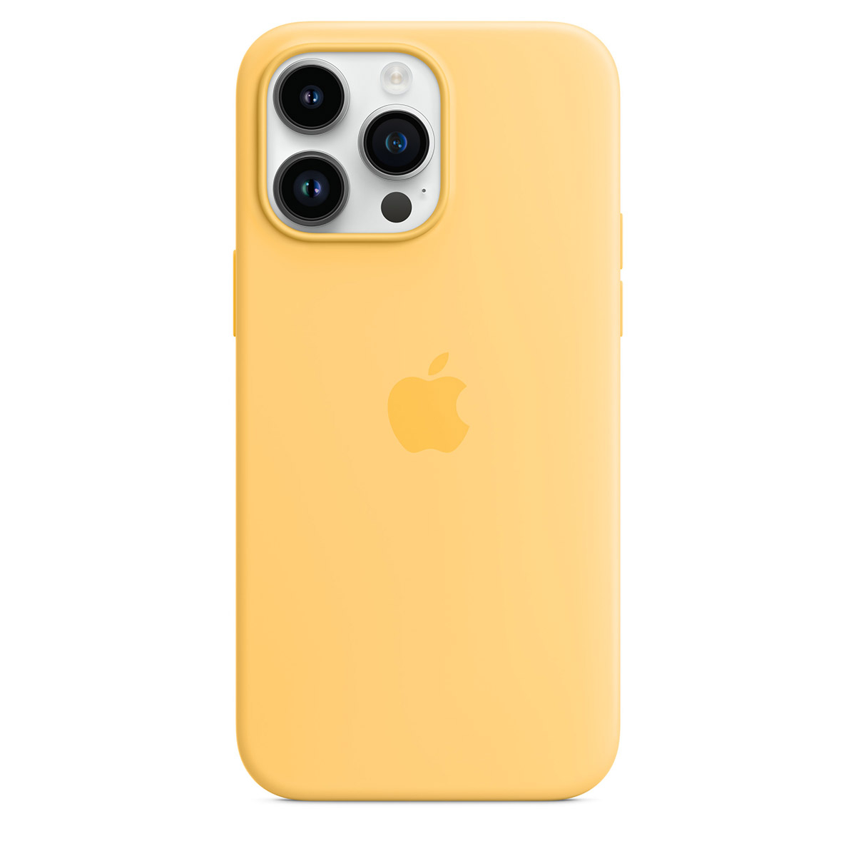 Capa Apple com MagSafe para iPhone 14 Pro Max Silicone Sunglow