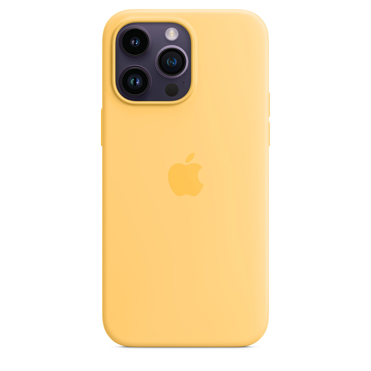Apple - Capa Apple com MagSafe para iPhone 14 Pro Max Silicone Sunglow