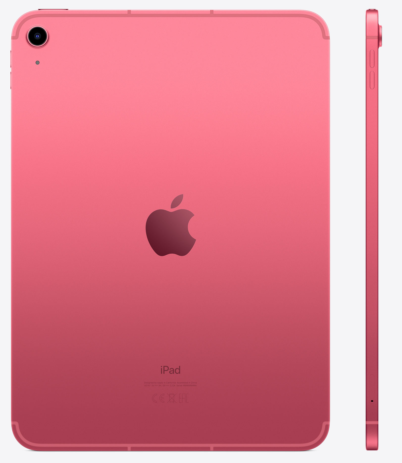 Apple - Tablet Apple iPad 10.9" WiFi LTE 256GB Pink