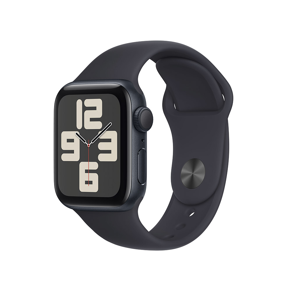 Smartwatch Apple Watch SE GPS 40mm Midnight Aluminium Case com Midnight Sport Band  (S/M)