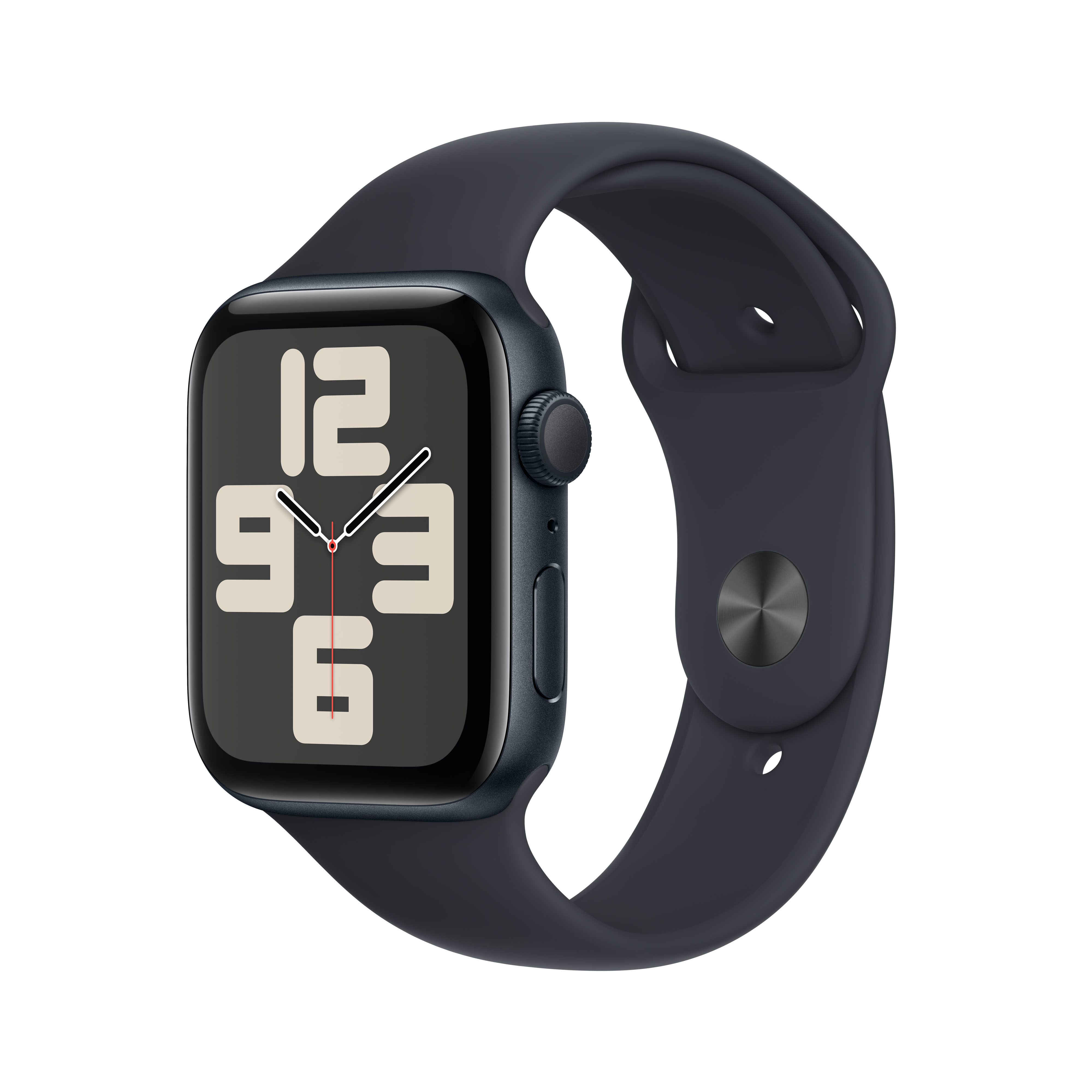 Smartwatch Apple Watch SE GPS 44mm Midnight Aluminium Case com Midnight Sport Band  (S/M)
