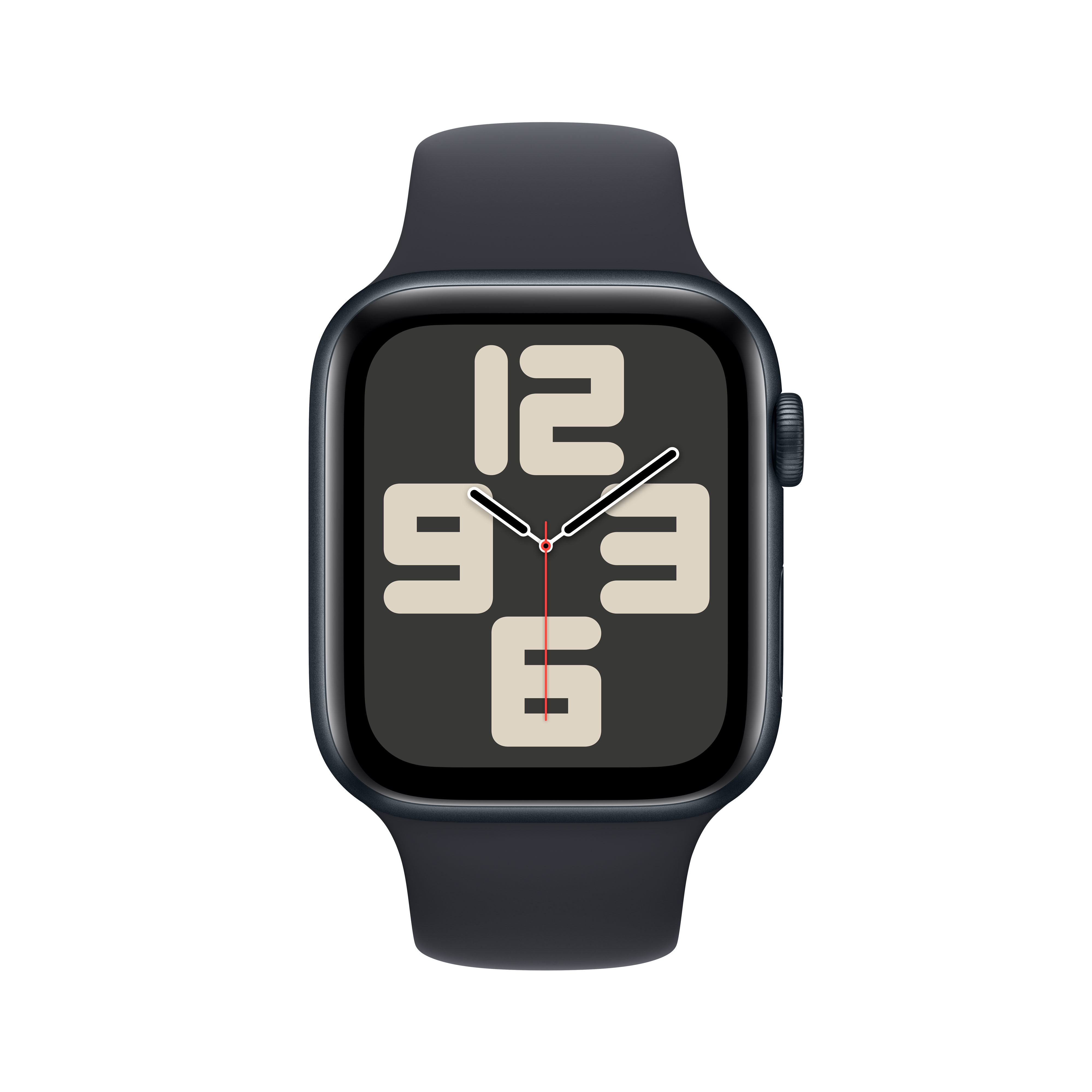 Apple - Smartwatch Apple Watch SE GPS 44mm Midnight Aluminium Case com Midnight Sport Band  (M/L)
