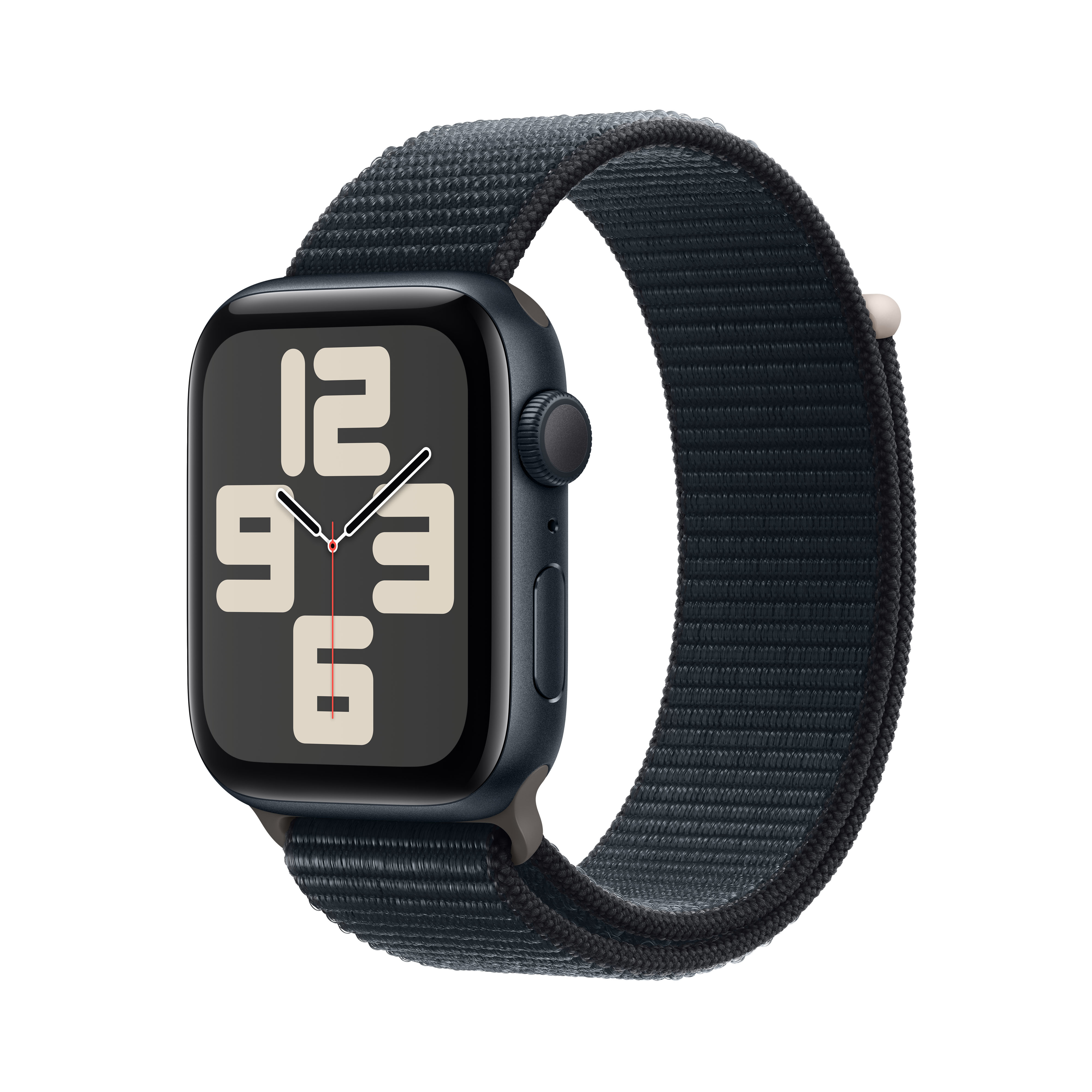 Smartwatch Apple Watch SE GPS 44mm Midnight Aluminium Case com Midnight Sport Loop