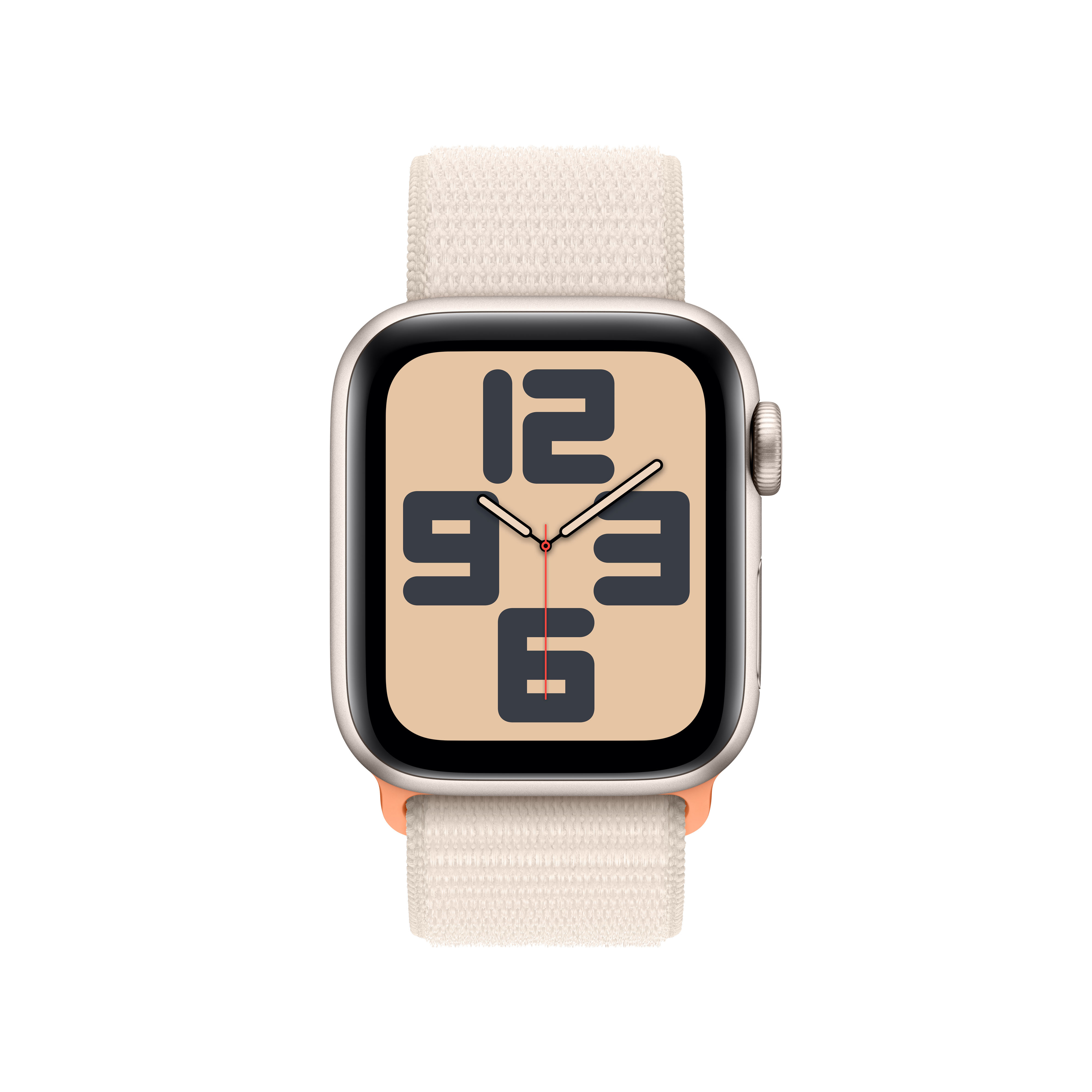 Apple - Smartwatch Apple Watch SE GPS + Cellular 40mm Starlight Aluminium Case com Starlight Sport Loop