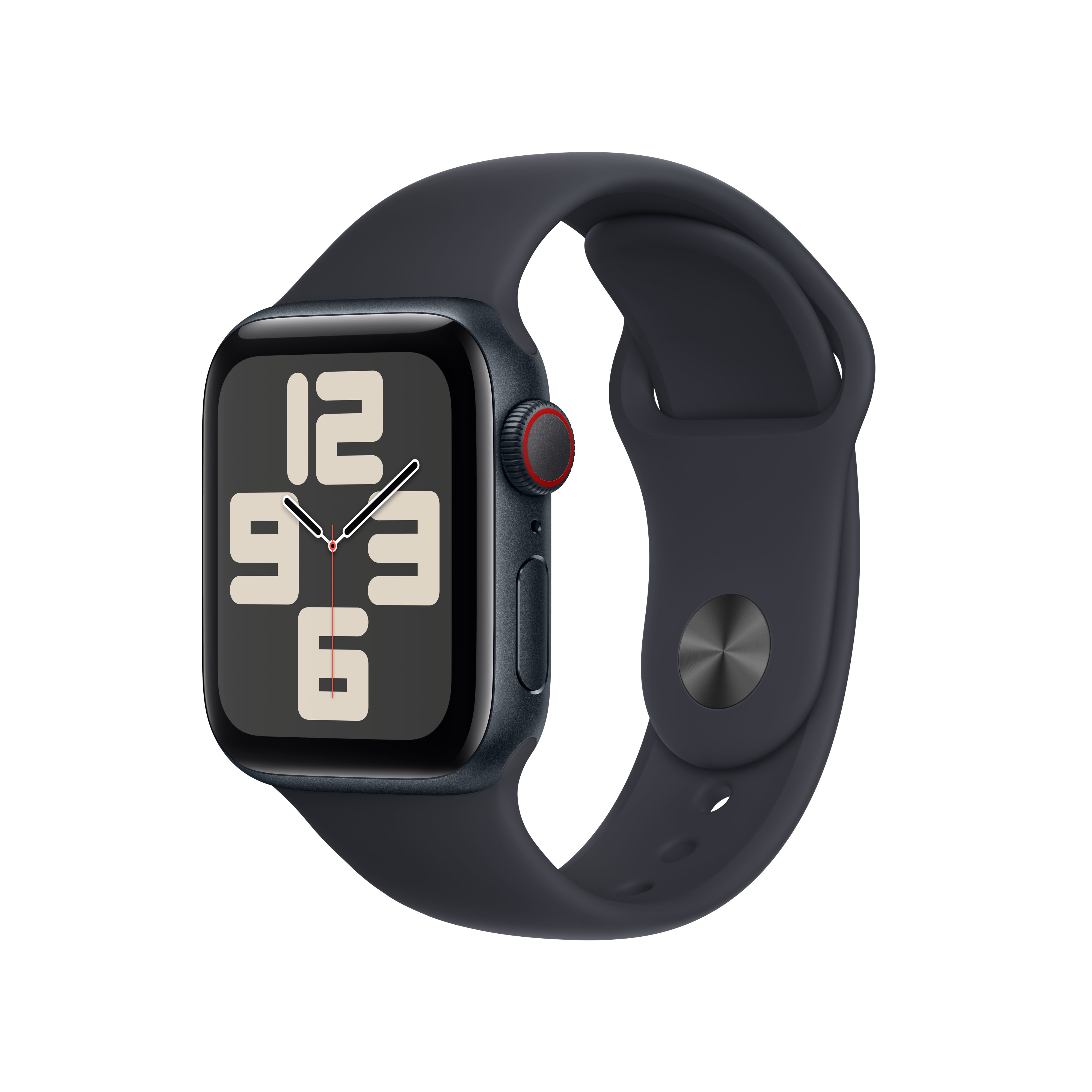 Smartwatch Apple Watch SE GPS + Cellular 40mm Midnight Aluminium Case com Midnight Sport Band  (S/M)