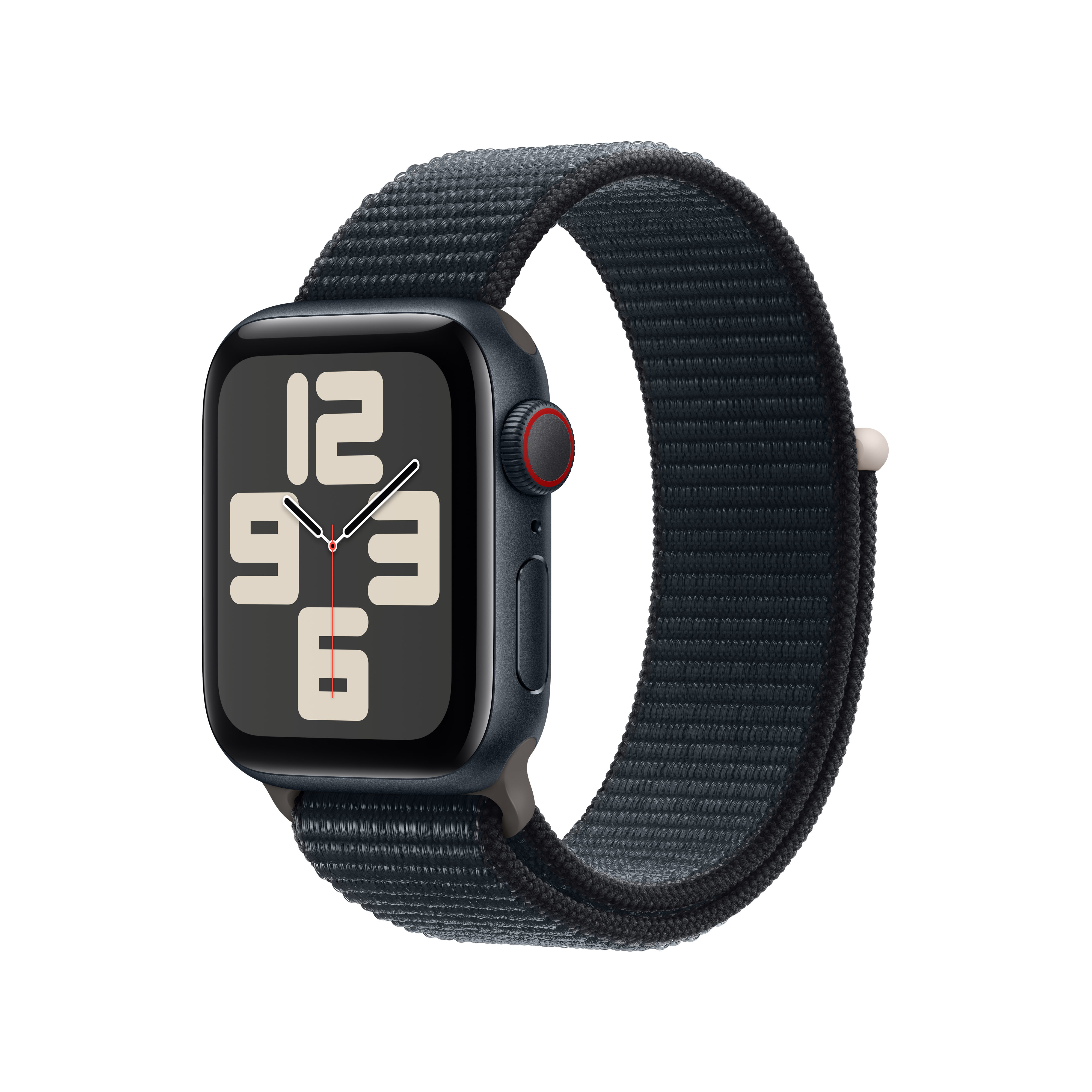 Smartwatch Apple Watch SE GPS + Cellular 40mm Midnight Aluminium Case com Midnight Sport Loop