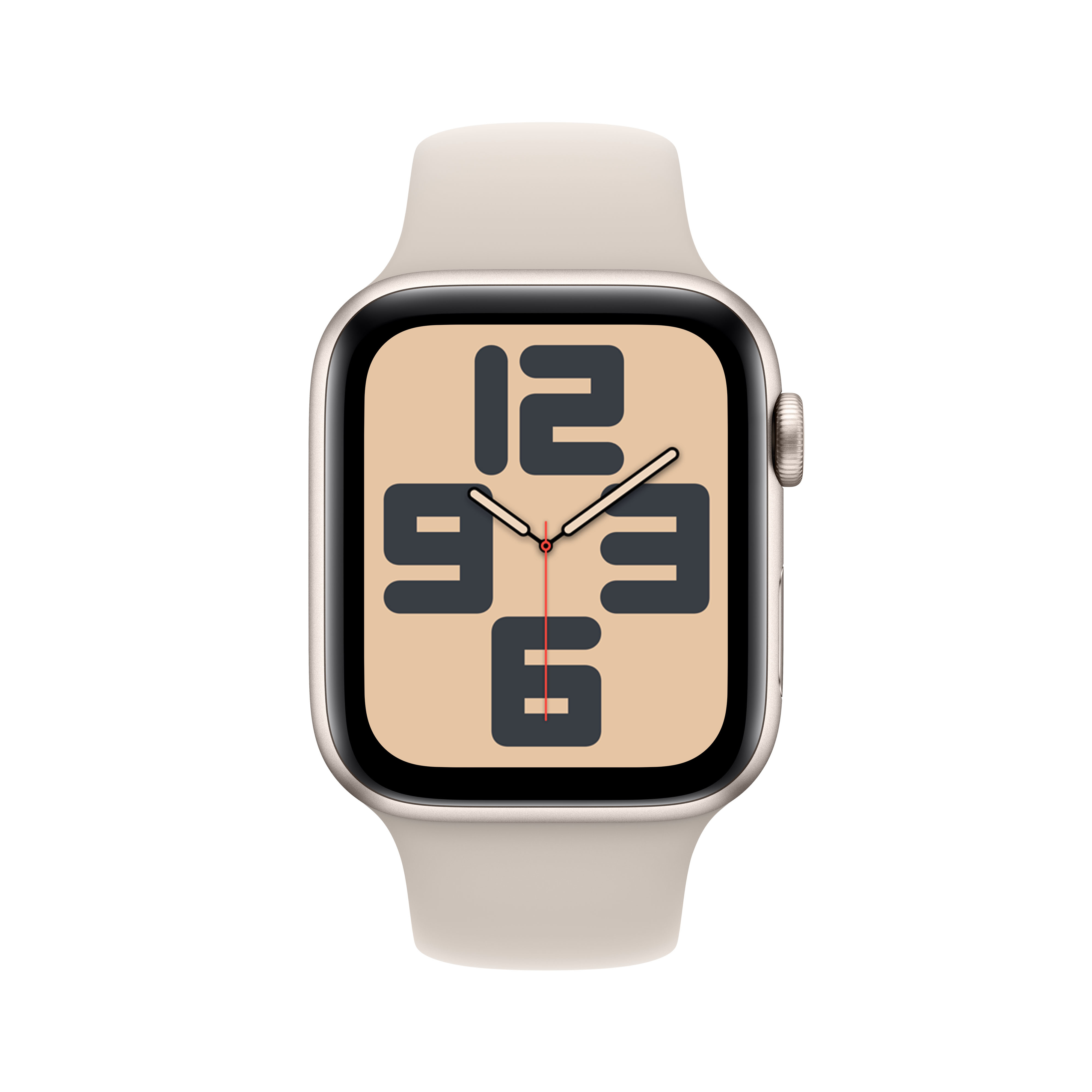 Apple - Smartwatch Apple Watch SE GPS + Cellular 44mm Starlight Aluminium Case com Starlight Sport Band  (S/M)