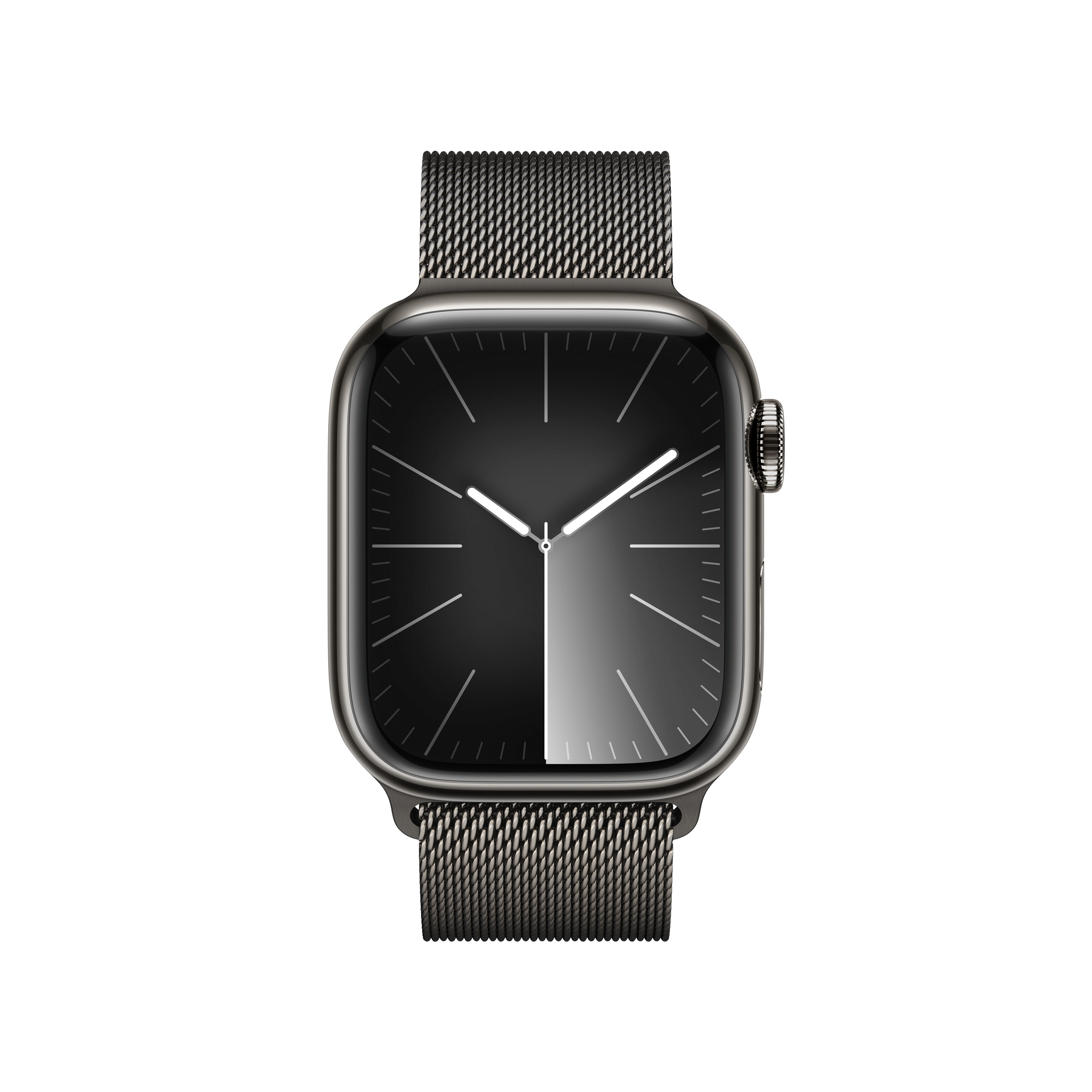 Apple - Smartwatch Apple Watch Series 9 GPS + Cellular 41mm Graphite Stainless Steel Case com Graphite Milanese Loop