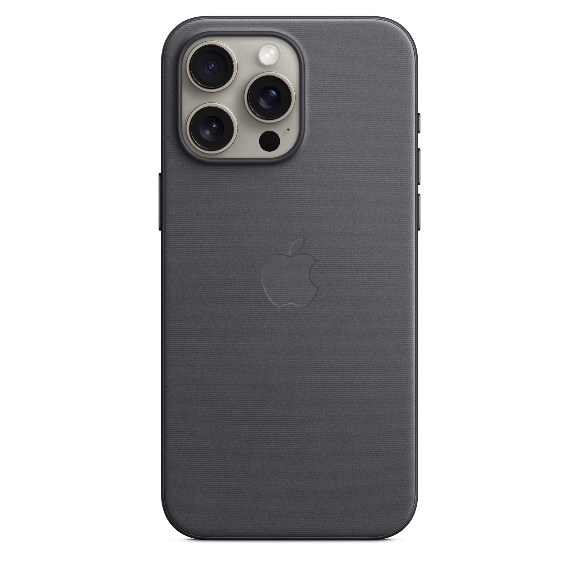 Capa Apple com MagSafe para iPhone 15 Pro Max FineWoven Black