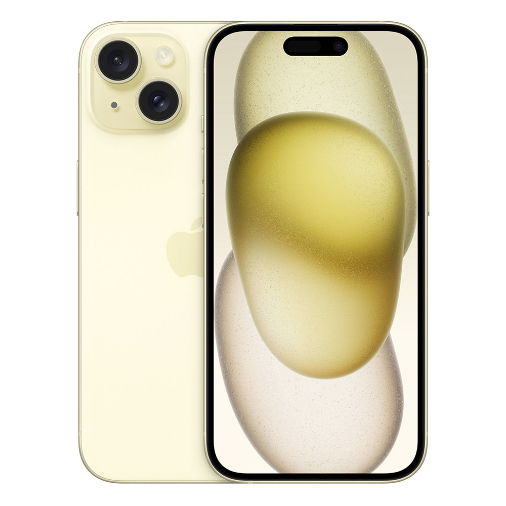 Smartphone Apple iPhone 15 6.1" 256GB Amarelo
