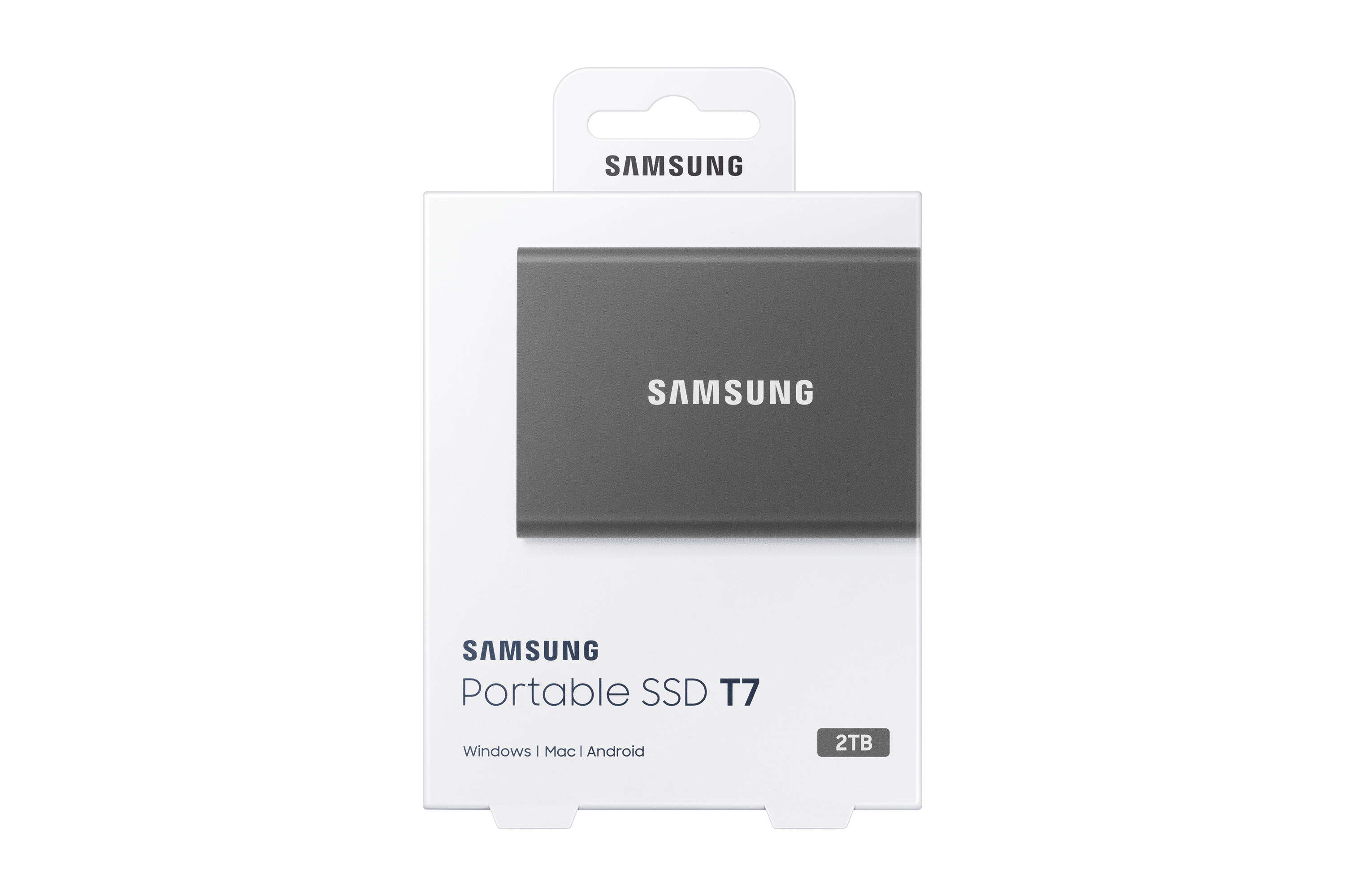 Samsung - SSD Externo Samsung T7 2TB USB3.2 Gen2 Preto (1050/1000MB/s)