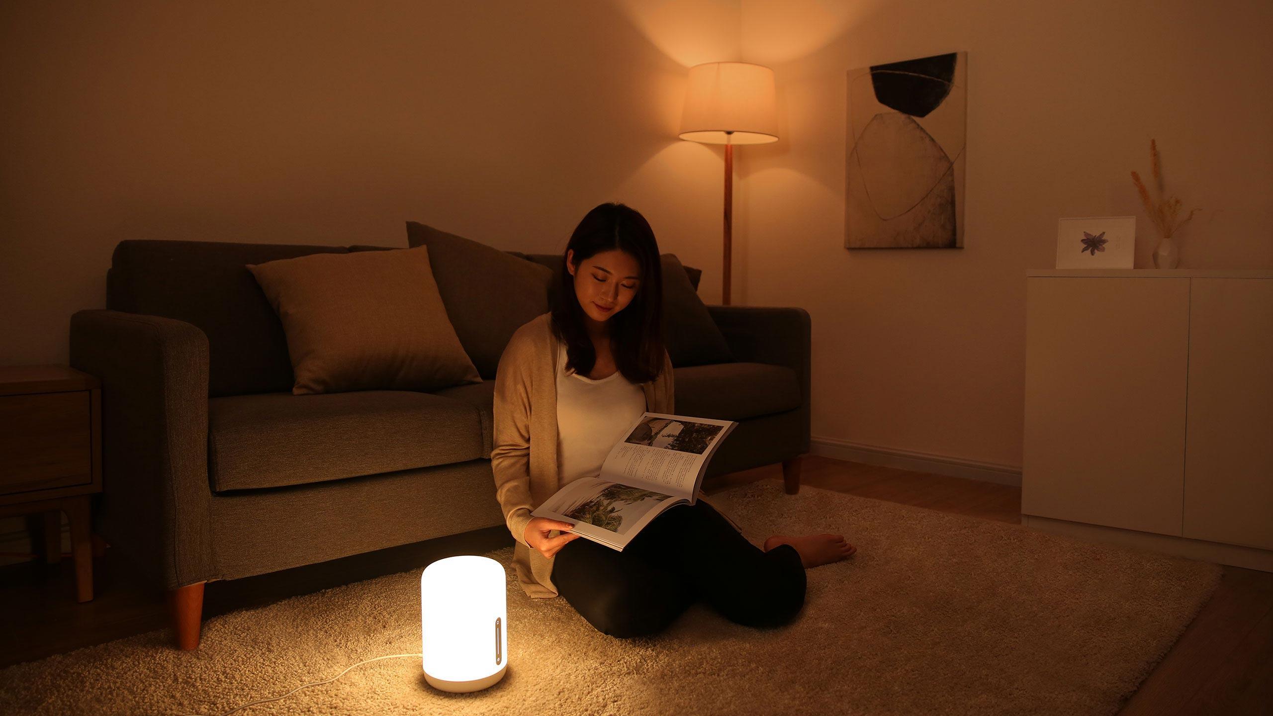  - ** B Grade ** Lâmpada de Cabeceira Xiaomi Mi Bedside Lamp 2 RGB