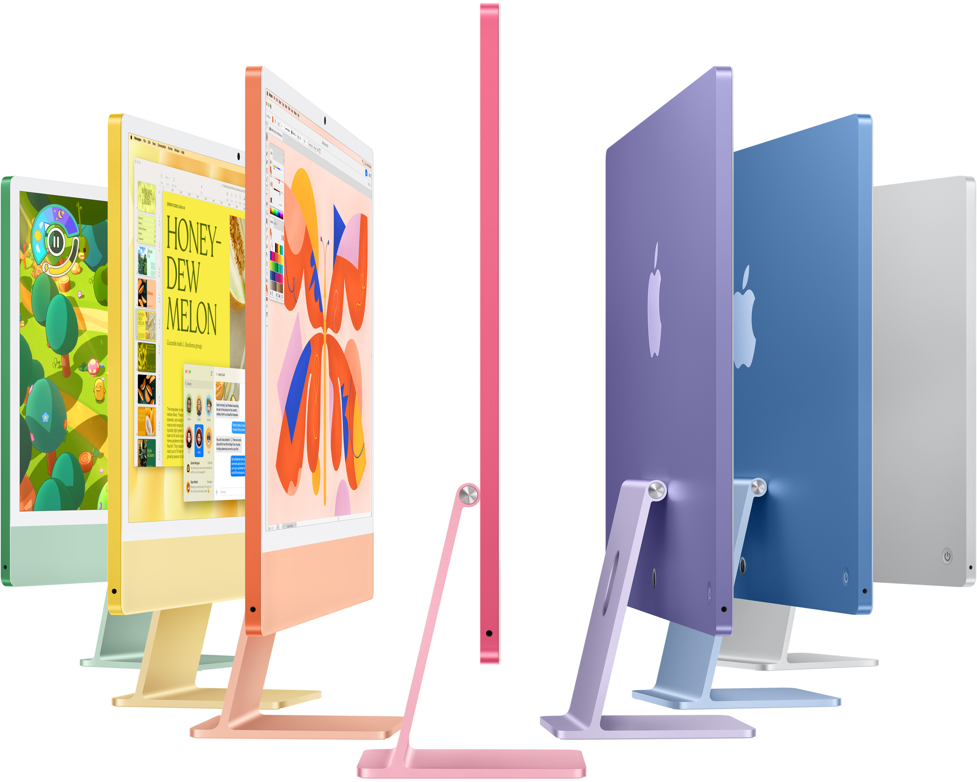  - Computador All-in-One Apple iMac M4 10 núcleos 16 GB RAM 512 GB SSD 24" Rosa