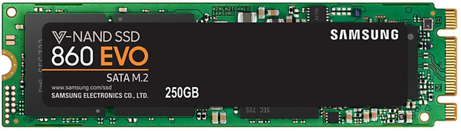 Disco SSD Samsung 860 EVO 250GB M.2