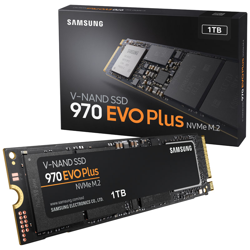 SSD Samsung 970 EVO Plus 1TB M.2 NVMe (3500/3300MB/s)