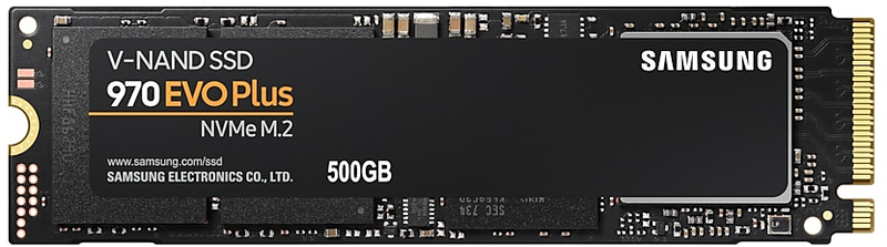 SSD Samsung 970 EVO Plus 500GB M.2 NVMe (3500/3300MB/s)