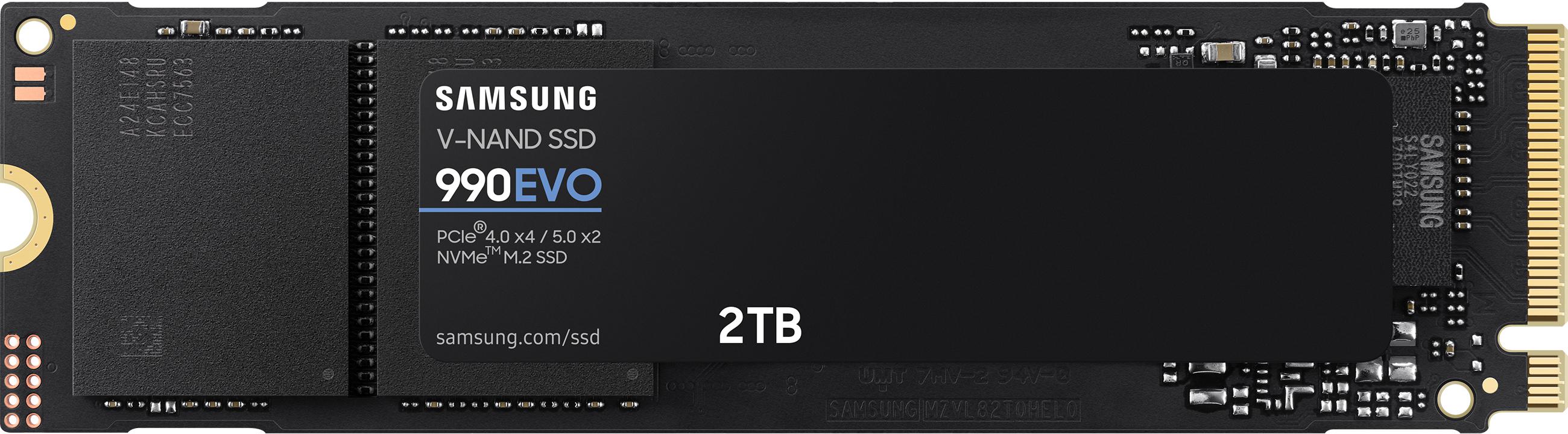 Samsung - SSD Samsung 990 EVO 2TB Gen4 M.2 NVMe (5000/4200MB/s)