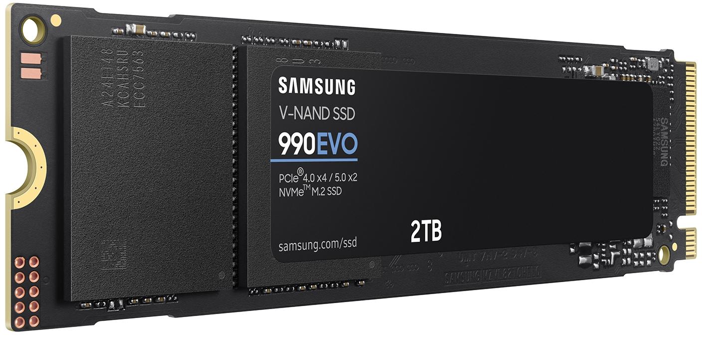 Samsung - SSD Samsung 990 EVO 2TB Gen4 M.2 NVMe (5000/4200MB/s)
