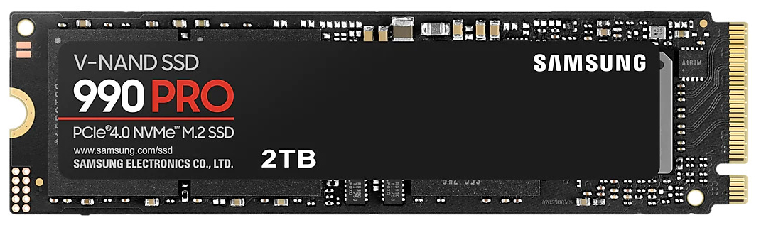 SSD Samsung 990 PRO 2TB Gen4 M.2 NVMe (7450/6900MB/s)