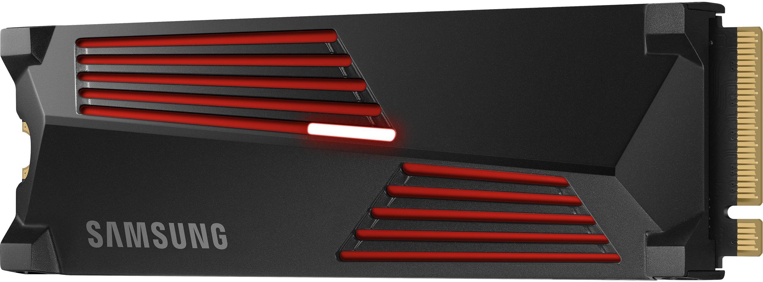  - SSD Samsung 990 PRO 4TB Gen4 M.2 NVMe (7450/6900MB/s) Heatsink