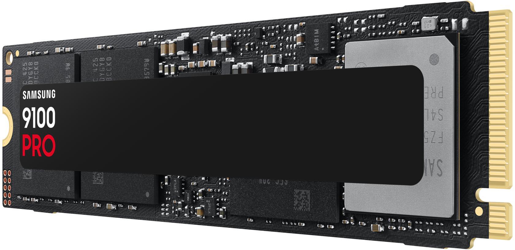 Samsung - SSD Samsung 9100 Pro 2TB Gen5 M.2 NVMe (14700/13300MB/s)