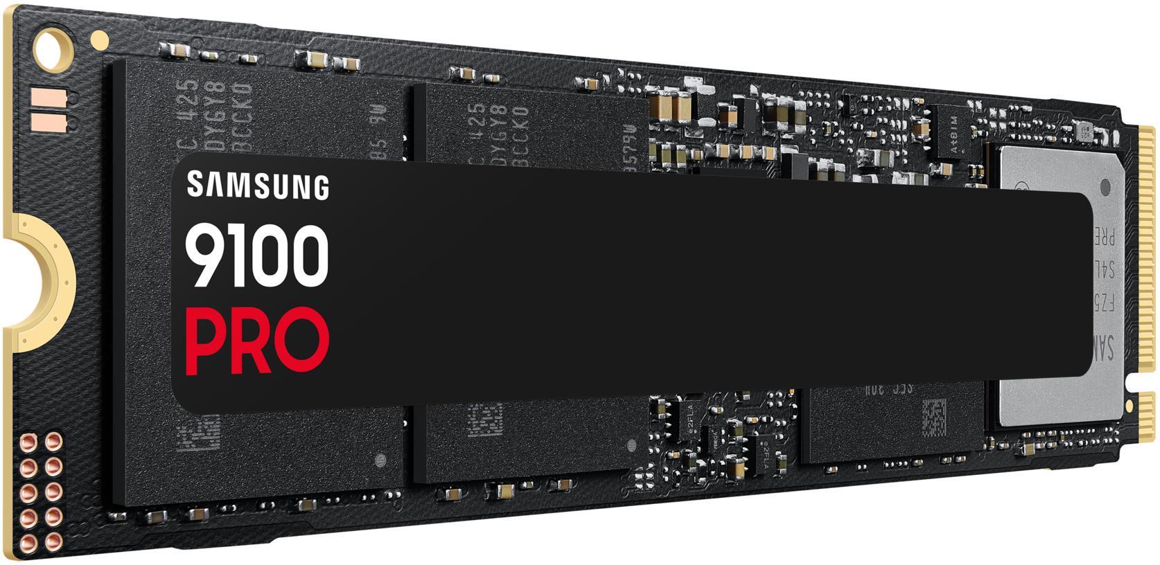Samsung - SSD Samsung 9100 Pro 2TB Gen5 M.2 NVMe (14700/13300MB/s)