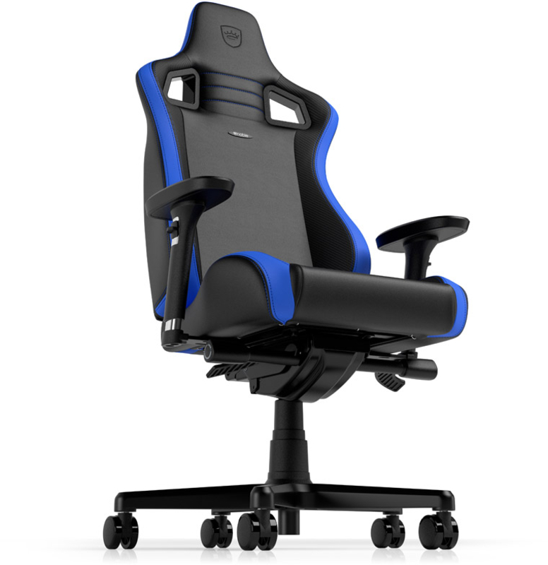 noblechairs - ** B Grade ** Cadeira noblechairs EPIC Compact - Preto /Carbono /Azul