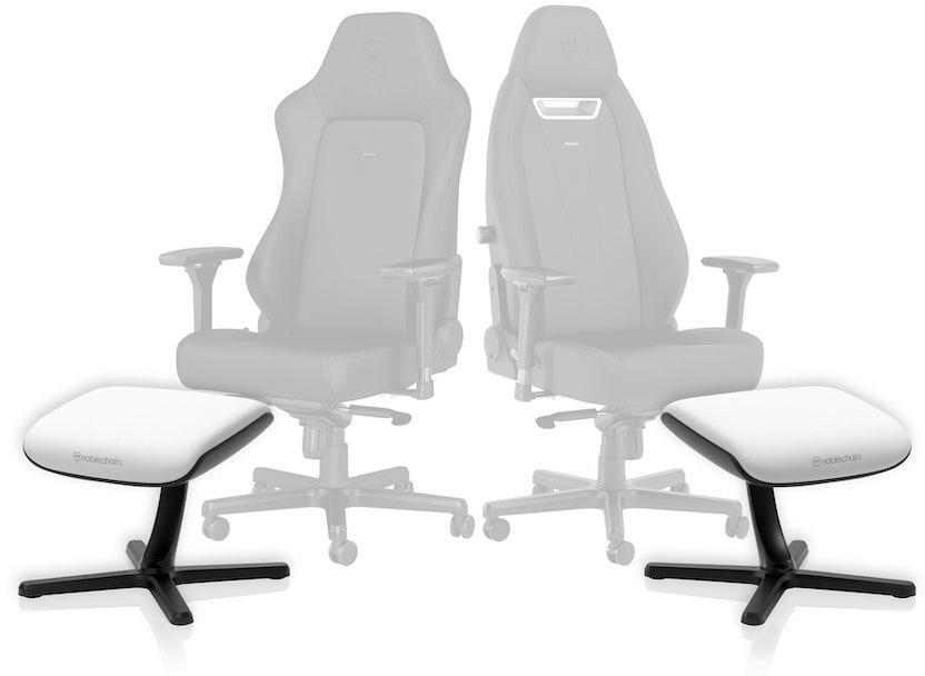 noblechairs - ** B Grade ** Apoio de Pés V2 noblechairs - White Edition