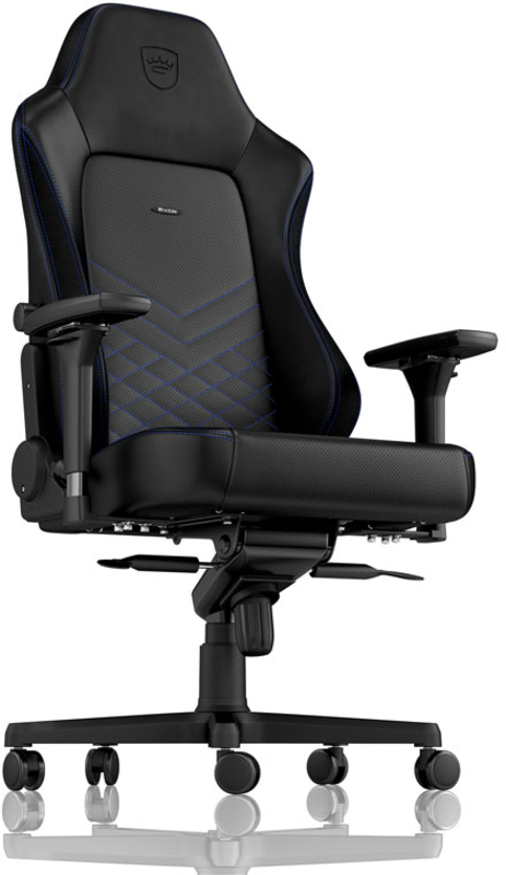 noblechairs - ** B Grade ** Cadeira noblechairs HERO PU Leather Preto / Azul