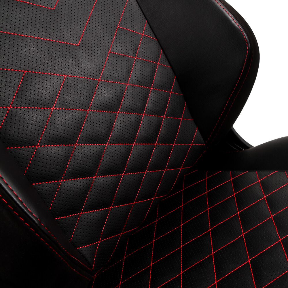 noblechairs - Cadeira noblechairs HERO PU Leather Preto / Vermelho