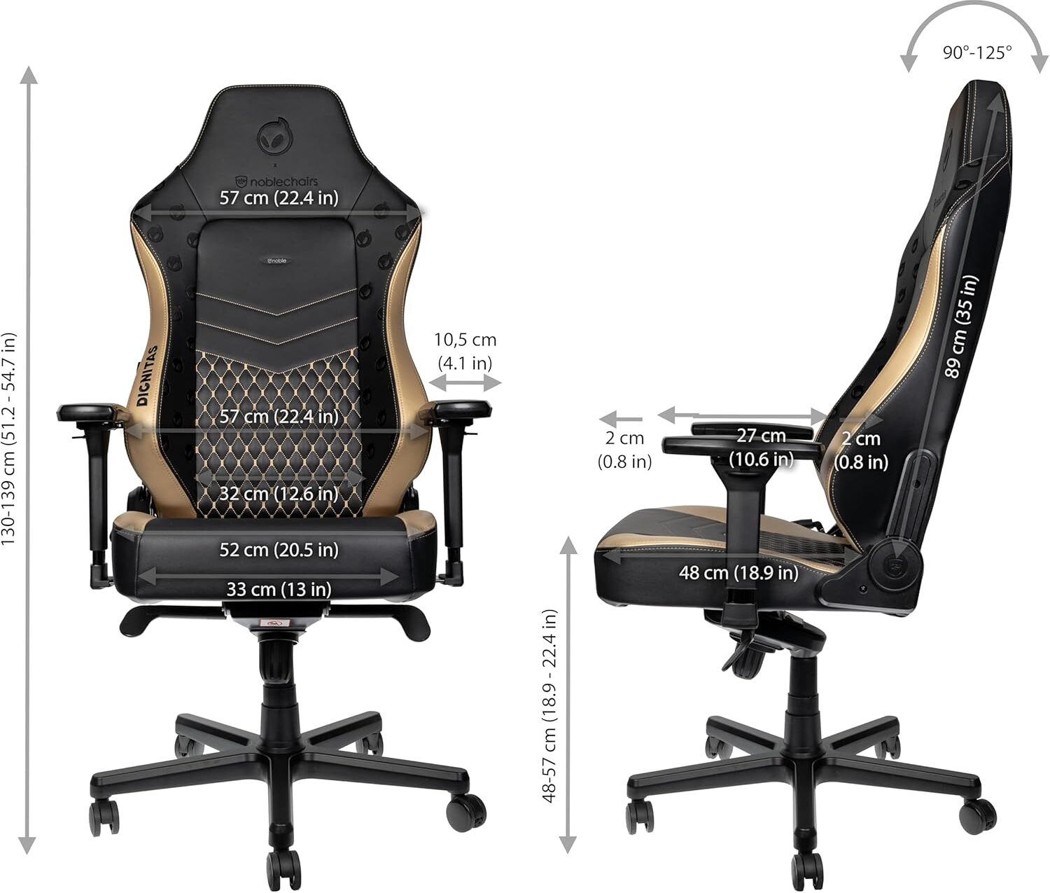 noblechairs - ** B Grade ** Cadeira noblechairs HERO - Dignitas Edition