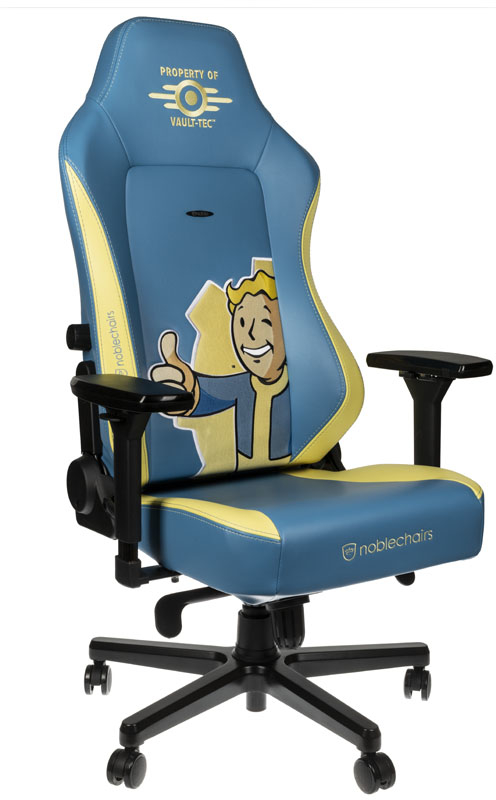 ** B Grade ** Cadeira noblechairs HERO - Fallout Vault-Tec Edition