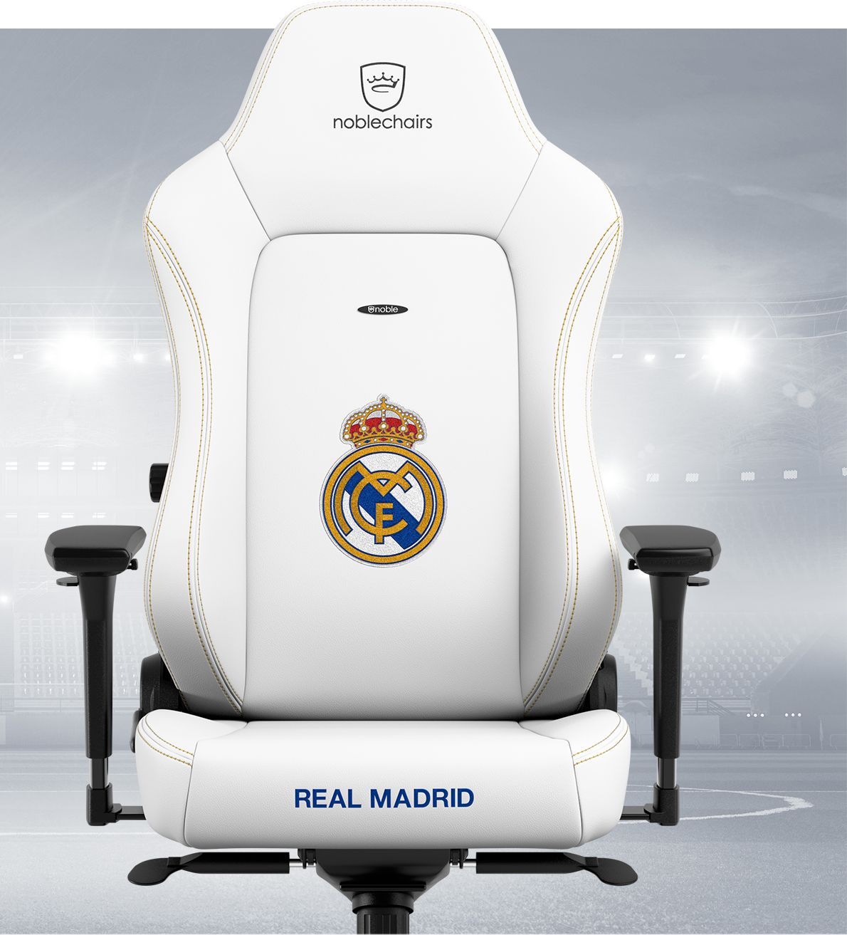noblechairs - Cadeira noblechairs HERO - Real Madrid Edition