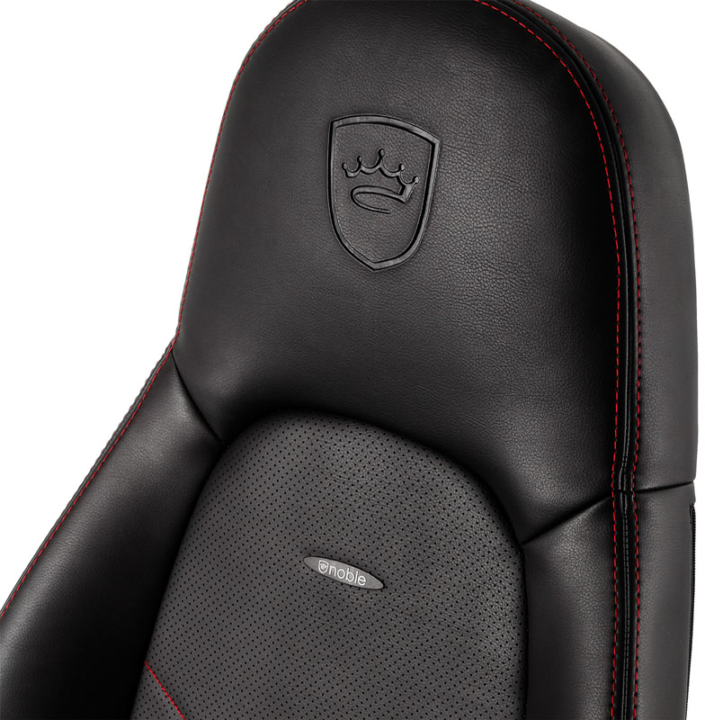 noblechairs - ** B Grade ** Cadeira noblechairs ICON PU Leather Preto / Vermelho