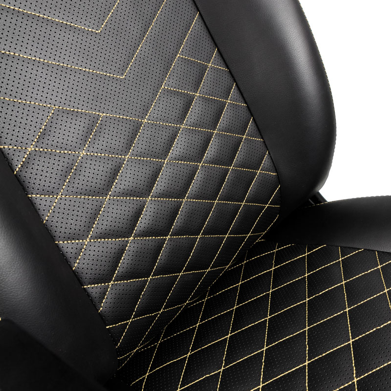 noblechairs - ** B Grade ** Cadeira noblechairs ICON PU Leather Preto / Dourado