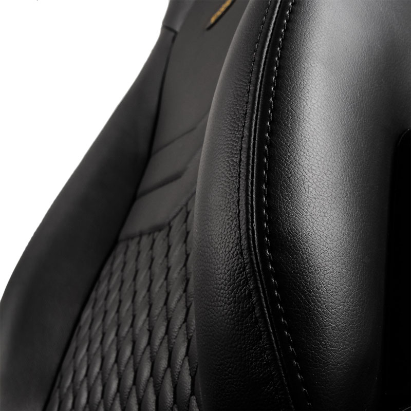 noblechairs - Cadeira noblechairs ICON Real Leather - Preto