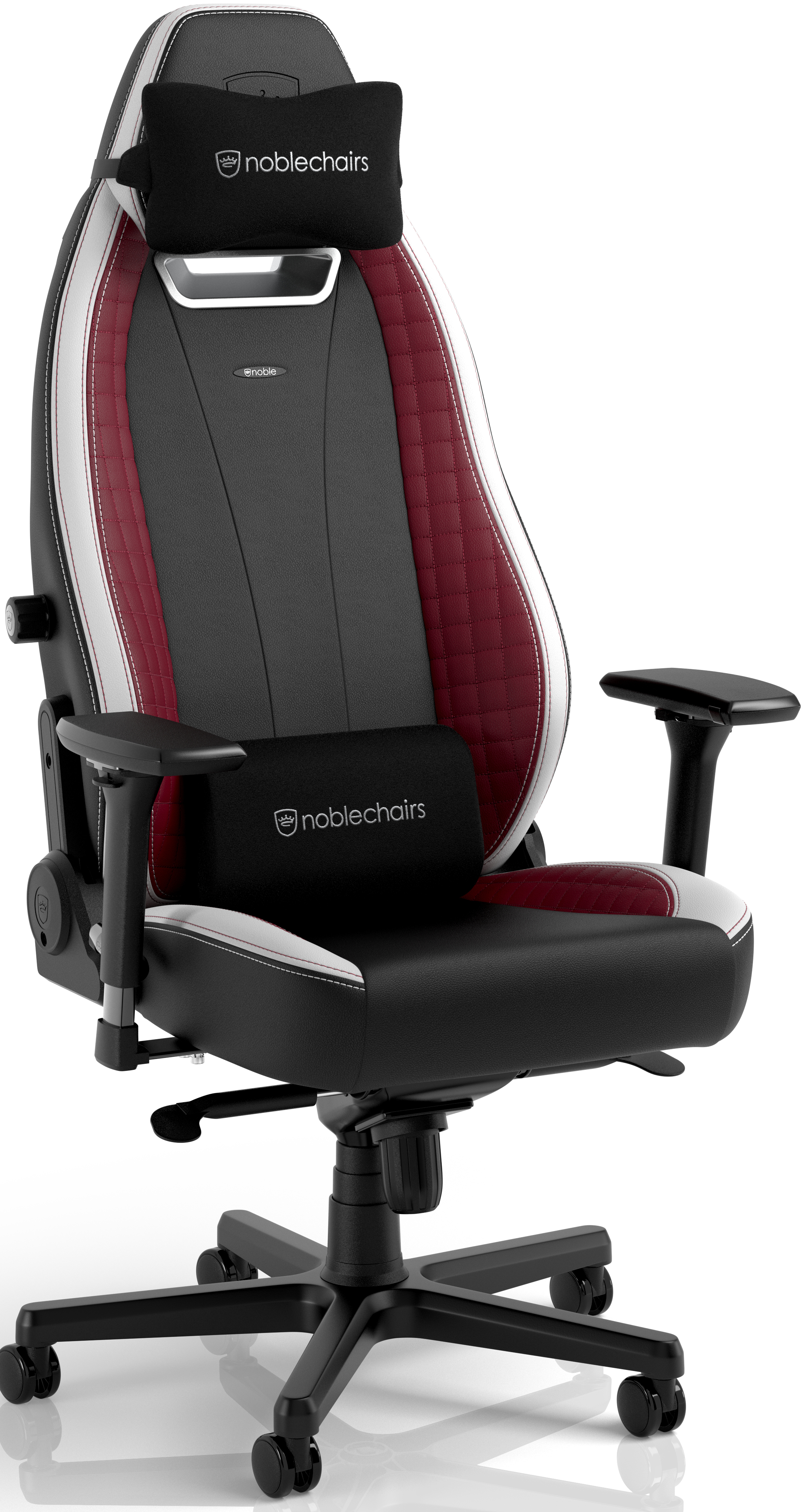 ** B Grade ** Cadeira noblechairs LEGEND - Preta/Branca/Vermelha