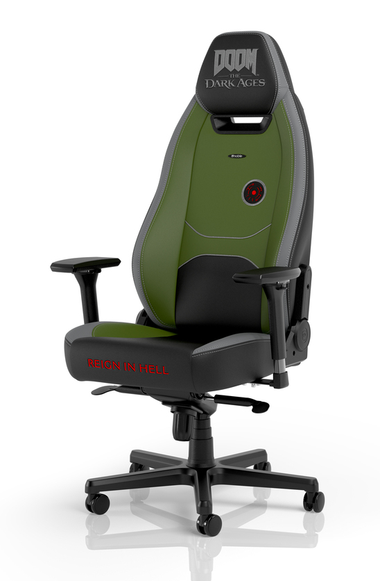 noblechairs - Cadeira noblechairs LEGEND - DOOM The Dark Ages Edition