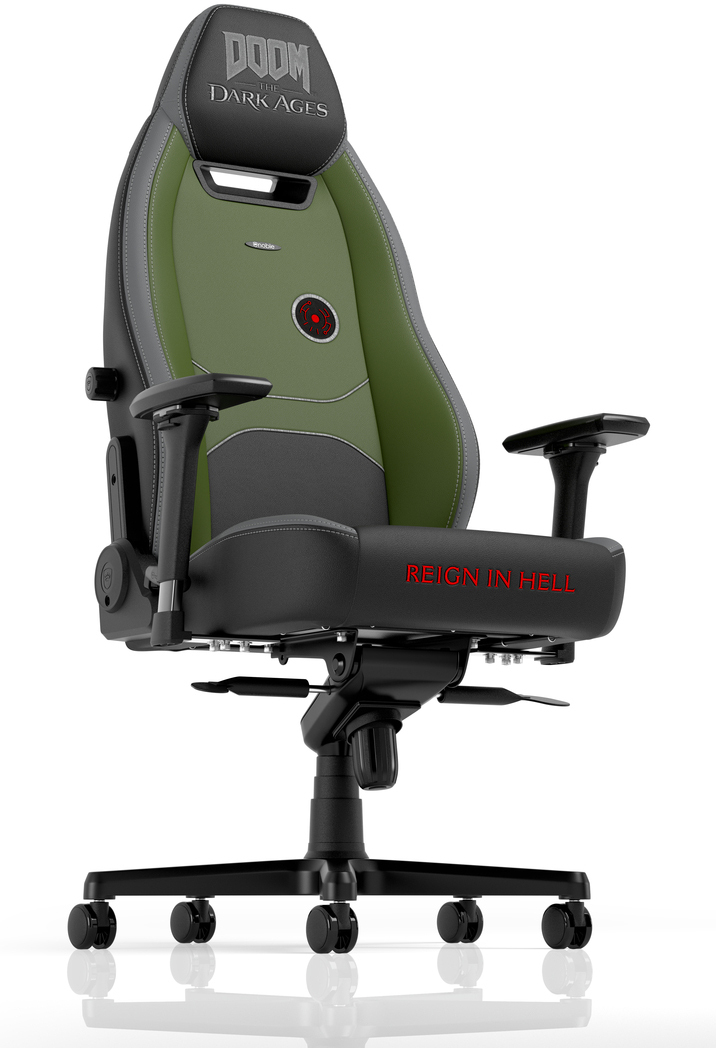 noblechairs - Cadeira noblechairs LEGEND - DOOM The Dark Ages Edition